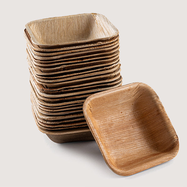 4" Square Dipping Bowls - Pack of 25
