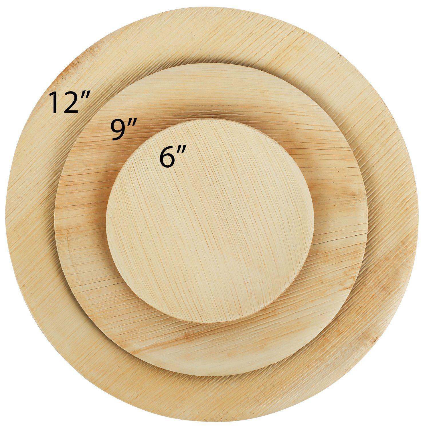 6" Round Small Plates - Pack of 25